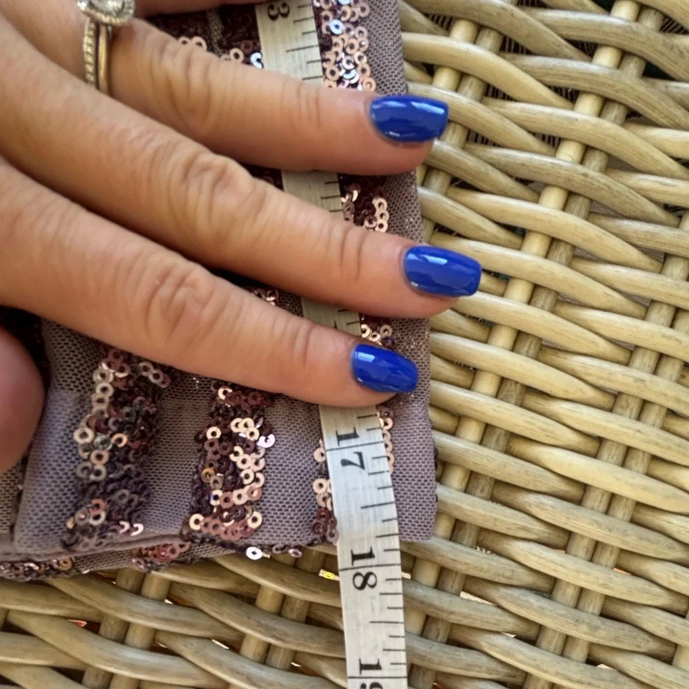 Anthropologie purple sequin